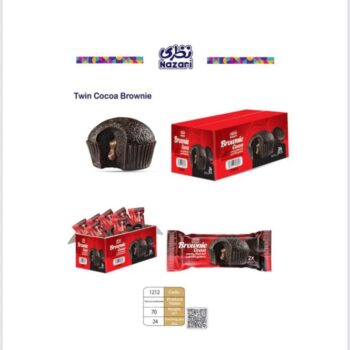 كيك نضري برون احمر*24