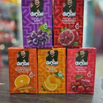 اكثر كميه لطلب 1 سيت رجأ بدون حراج 
عصير ابو جنه باكيت 24